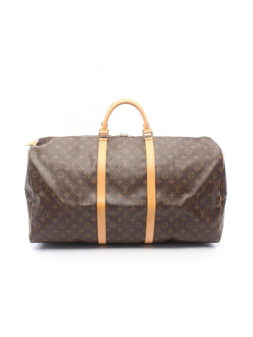 Louis Vuitton Boston Bag Keepall 60 Canvas Leather - Picture 1 of 12